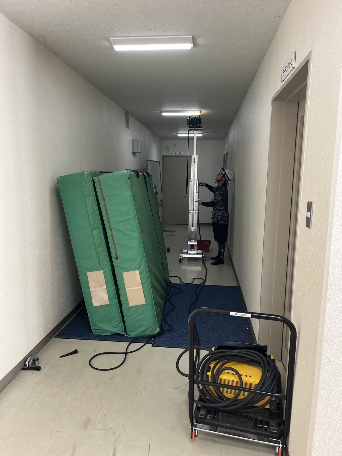 X線フィルム現像確認