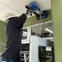【静岡県浜松市出張】公共施設でのX線探査・コア抜き工事｜調査から施工まで一気通貫で対応